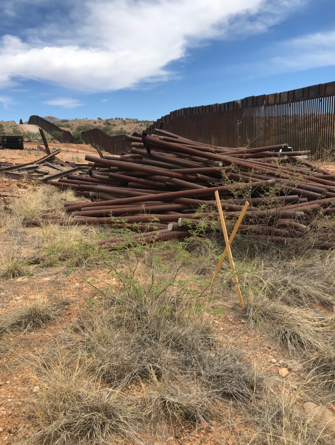 Border Wall remediation